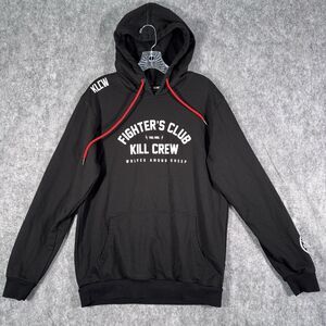 Kill Crew Hoodie Mens Medium Black Fighters Club Porrada Series